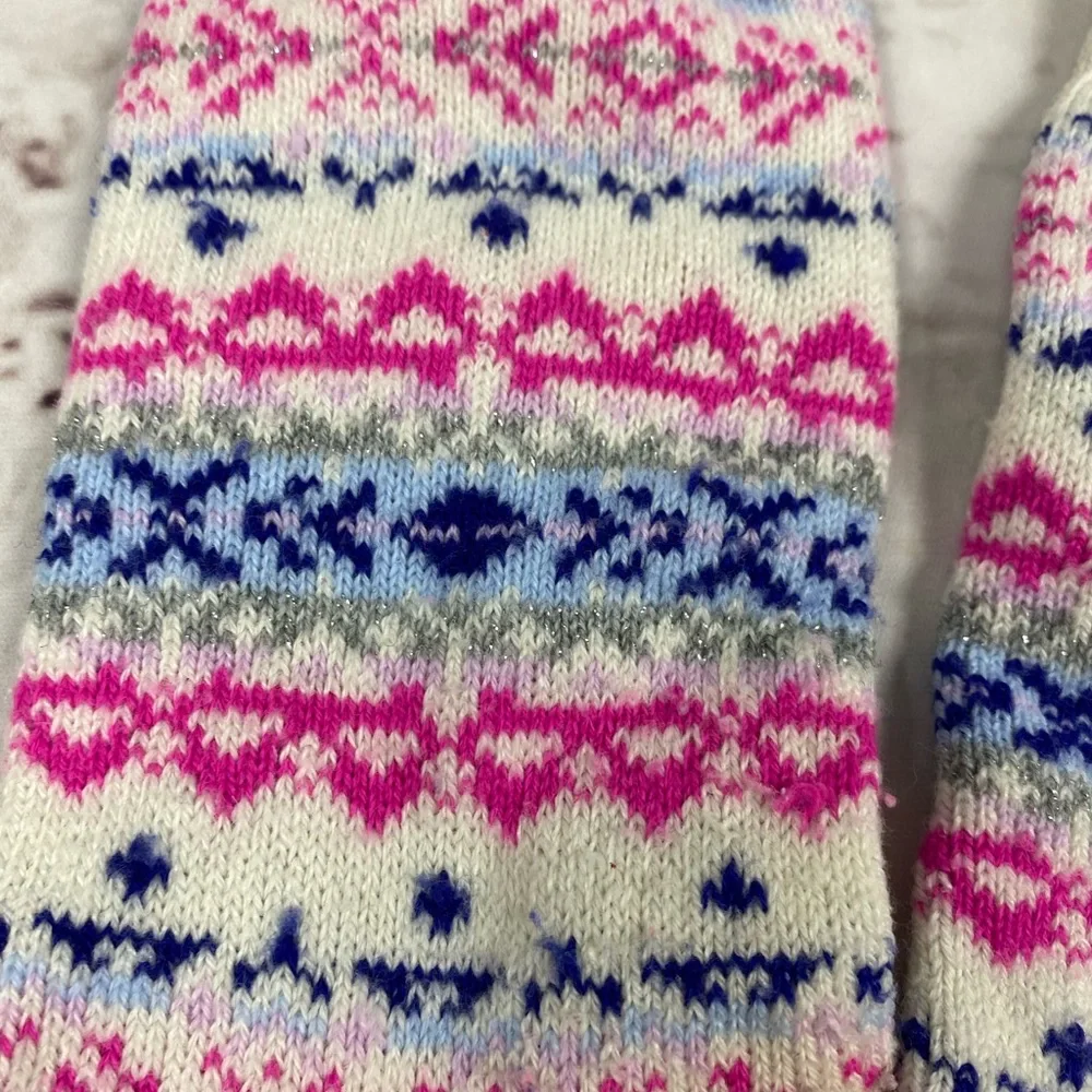 American Eagle Blue‎ Printed Crew Socks